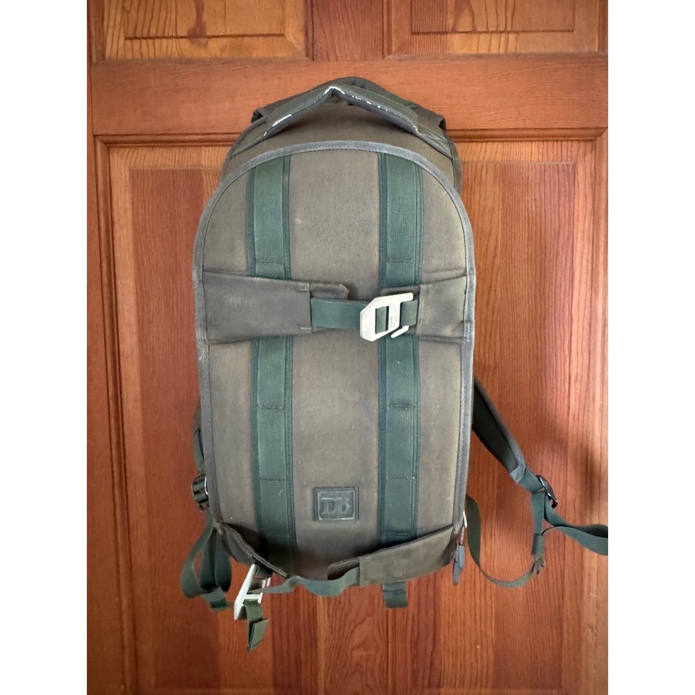 Db The Ramverk Pro Backpack Olive Green Canvas Travel Laptop Bag
